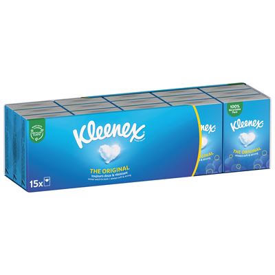 Kleenex Original Mini kapesníky 15 x 7 ks