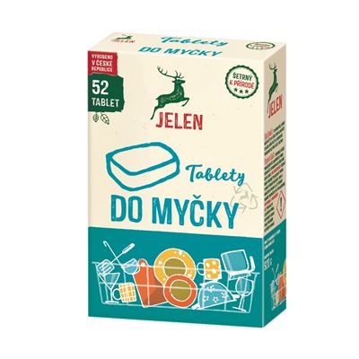 JELEN Tablety do myčky 52 ks