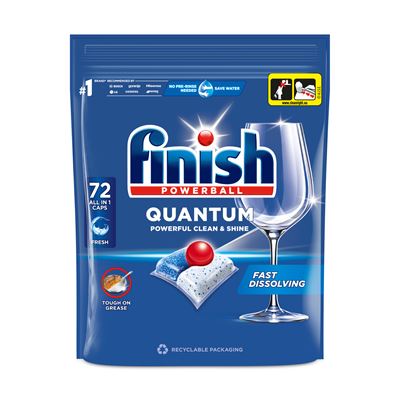 finish Quantum kapsle do myčky 72 ks
