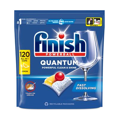finish Quantum Lemon tablety do myčky 120 ks