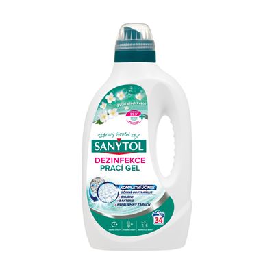 SANYTOL Dezinfekce prací gel květiny (34 praní)