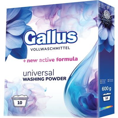 Gallus Universal prášek na praní (10 praní) 600 g