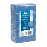 HARMONY Ubrousky 1vrstvé modré 7 x 50 ks