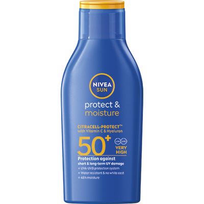 NIVEA SUN Protect & Moisture mléko hydratační OF50 100 ml