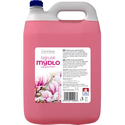 Lavonea Mýdlo magnólie (růžové) 5 l