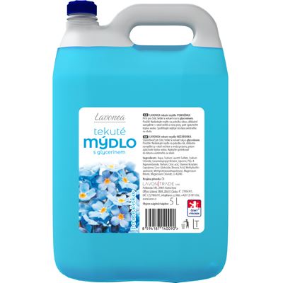 Lavonea Mýdlo pomněnka (modré) 5 l