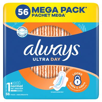 always Ultra Normal dámské vložky 56 ks