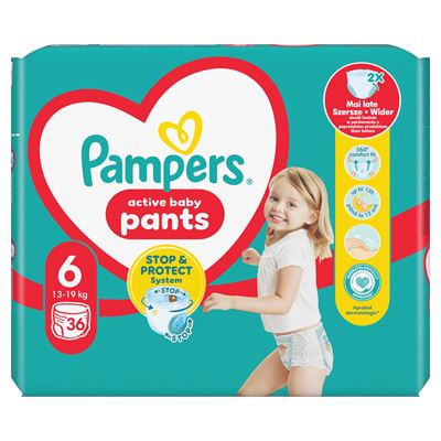 Pampers Pants Active Baby S6 36 ks