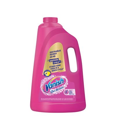 Vanish Oxi Action Pink Gel na odstranění skvrn 4 l