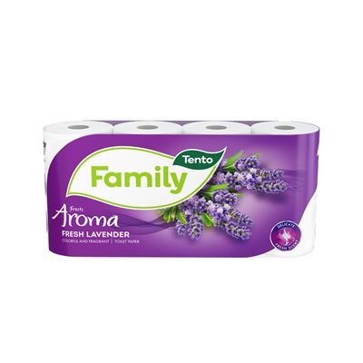 Tento Lavender Toaletní papír 2vrstvý 8 rolí