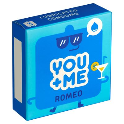 YOU+ME Kondomy Romeo 3 ks