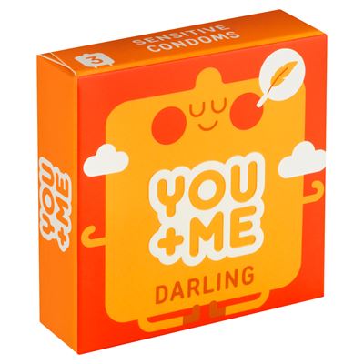 YOU+ME Kondomy Darling 3 ks