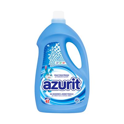 azurit Speciální prací prostředek na moderní a jemné prádlo (62 praní) 2,48 l