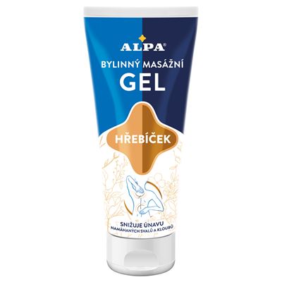 ALPA Masážní gel hřebíček 100 ml