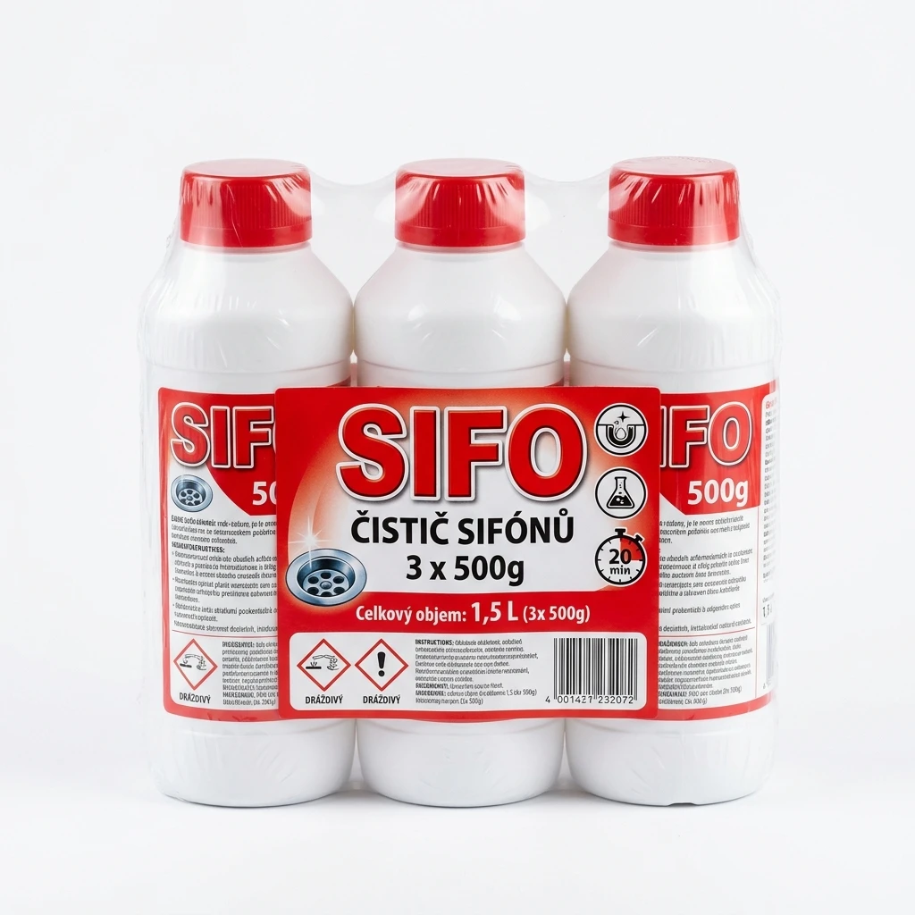 Sifo čistič sifónů 3 x 500 g