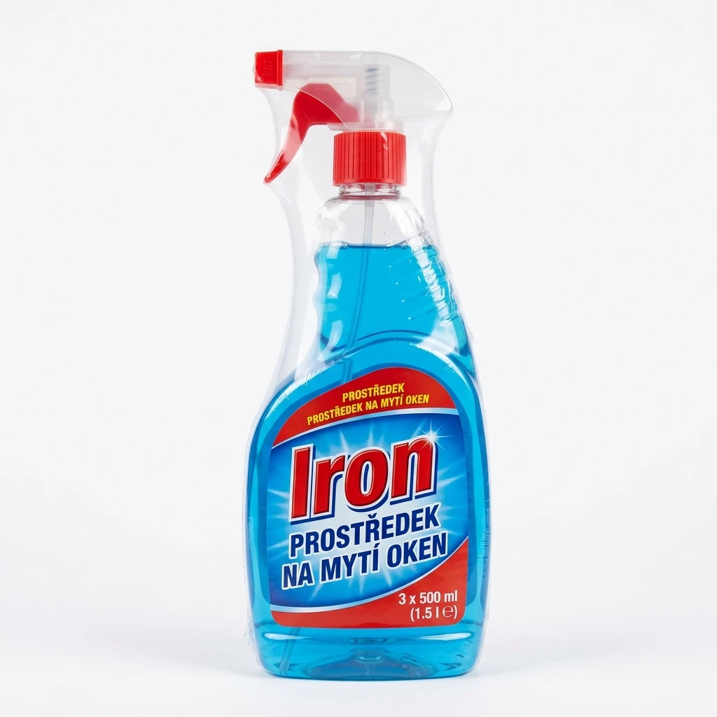 Iron Prostředek na mytí oken 3 x 500 ml