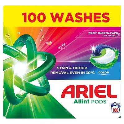 ARIEL Color Fresh kapsle na praní 100 ks