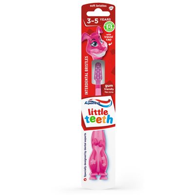 Aquafresh Little Teeth Soft zubní kartáček 1 ks