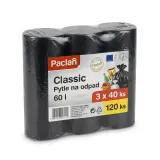 Paclan Standard Pytle na odpad 60 l 8 micronů 3 x 40 ks