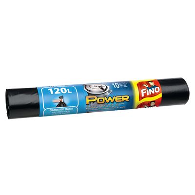FINO Pytle na odpad LDPE extra silné 120 l 10 ks