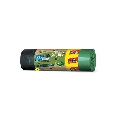 FINO Pytle na odpad Green Life zatahovací extra silné 35 l 15 ks