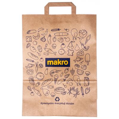 METRO PROFESSIONAL Taška MAKRO 32 x 15 x 43 cm papírová 1 ks