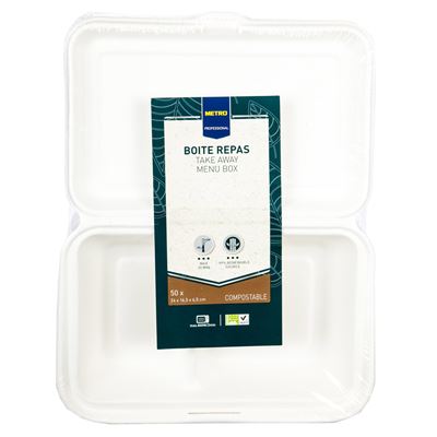 METRO PROFESSIONAL Menu box Takeaway 2 sekce 50 ks