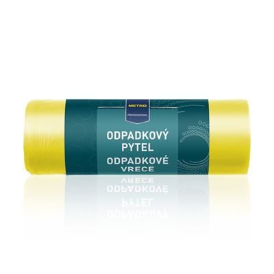 METRO PROFESSIONAL Pytel silný žlutý 120 l 25 ks