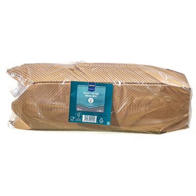 METRO PROFESSIONAL MenuBox Kraft 1350 ml 50 ks