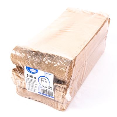 Svačinové sáčky papírové hnědé 2,5 kg 500 ks
