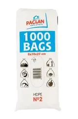 Paclan Mikrotenové sáčky velikost č. 2 1000 ks