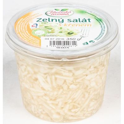 JIHOČESKÁ ZELENINA Salát zelný s křenem chlaz. 350 g