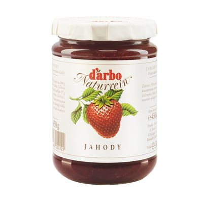 d'arbo Džem zahradní jahody Extra 450 g