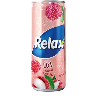 Relax Liči 12 x 330 ml plech