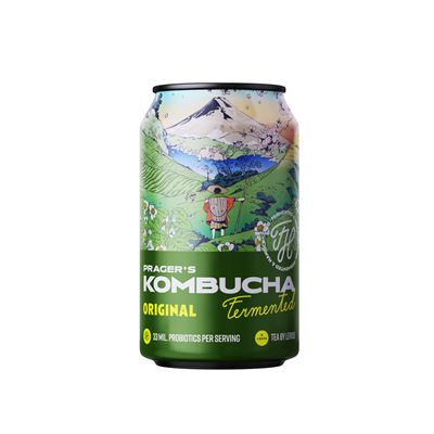 PRAGER'S Kombucha Original 12 x 330 ml