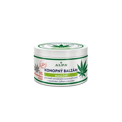 ALPA Masážní konopný balzám 250 ml