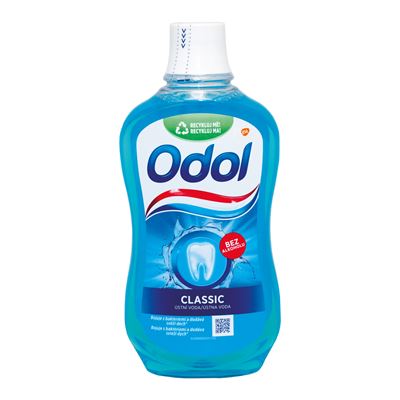 Odol Classic ústní voda bez alkoholu 500 ml