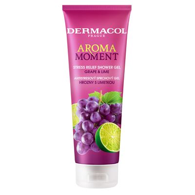 DERMACOL Sprchový gel hrozny a limetka 250 ml