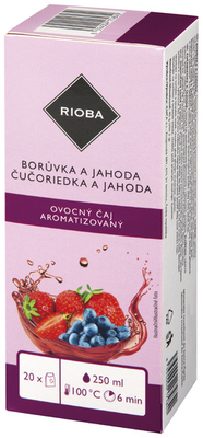 Rioba Čaj borůvka a jahoda