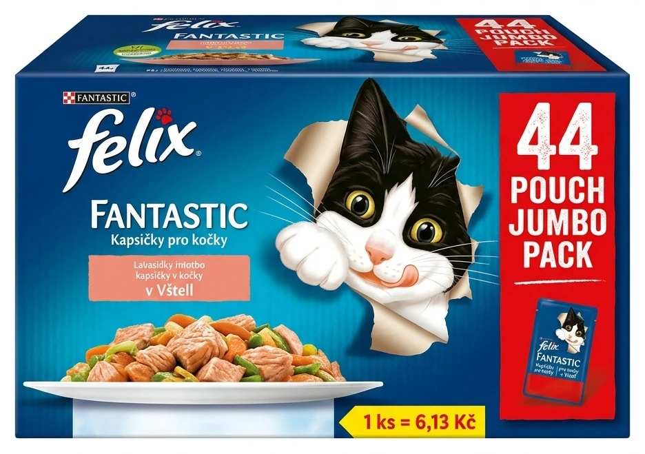 FELIX Fantastic kapsičky pro kočky