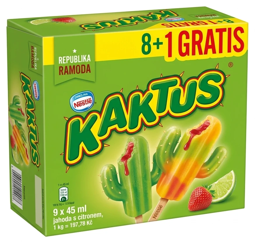 NESTLÉ Zmrzlina Kaktus