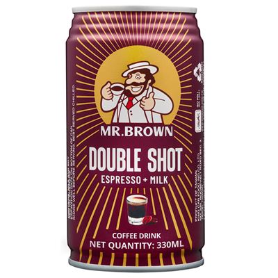 MR.BROWN BROWN Double Shot 24 x 330 ml