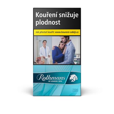 Rothmans Longs Topaz king size tvrdé bal. 10 krab. 20 ks kolek U 162 Kč VO cena