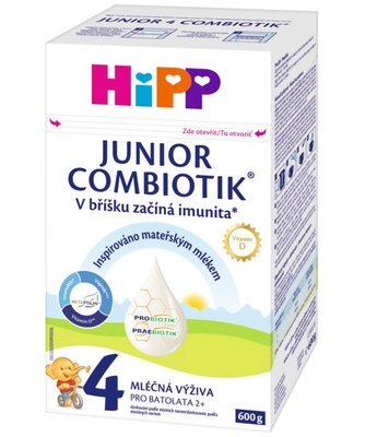HiPP 4 Combiotik Batolecí mléčná kojenecká výživa od ukončeného 24. měsíce