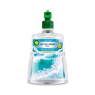 Air Wick Active Fresh Náplň na vodní bázi do automatického difuzéru - Oceán a mořská sůl