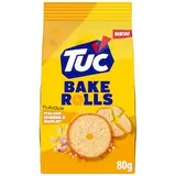 TUC Bake Rolls Sýr a česnek Chlebové suchary balení 80 g