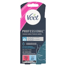 Veet Professional Voskové pásky obličej 20 ks