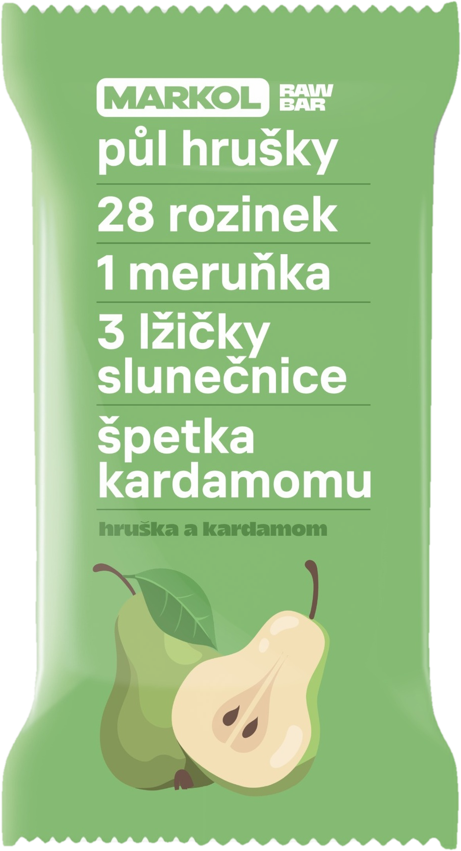 Markol Tyčinka hrušková s kardamonem