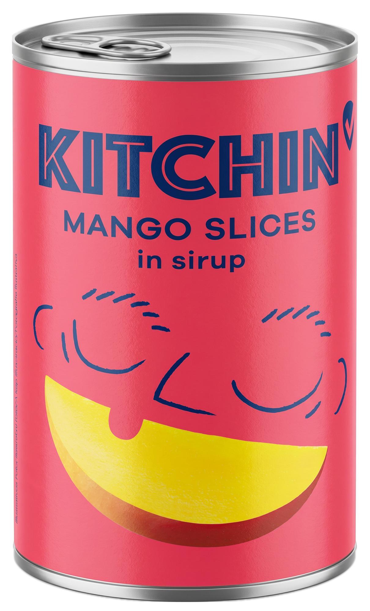 Kitchin Mango plátky v mírně sladkém nálevu