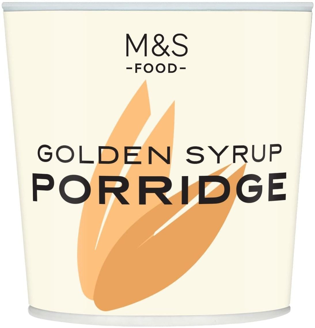 Marks & Spencer Ovesné vločky se sušeným cukrovým sirupem a sušeným plnotučným mlékem pro přípravu kaše přes noc